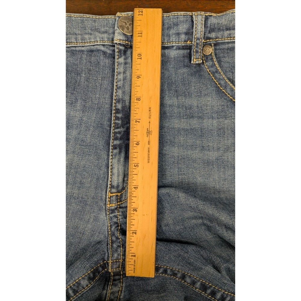 Wrangler 20X Vintage Bootcut Jeans Mens Dark Wash Western No.42 Denim - Picture 6 of 9